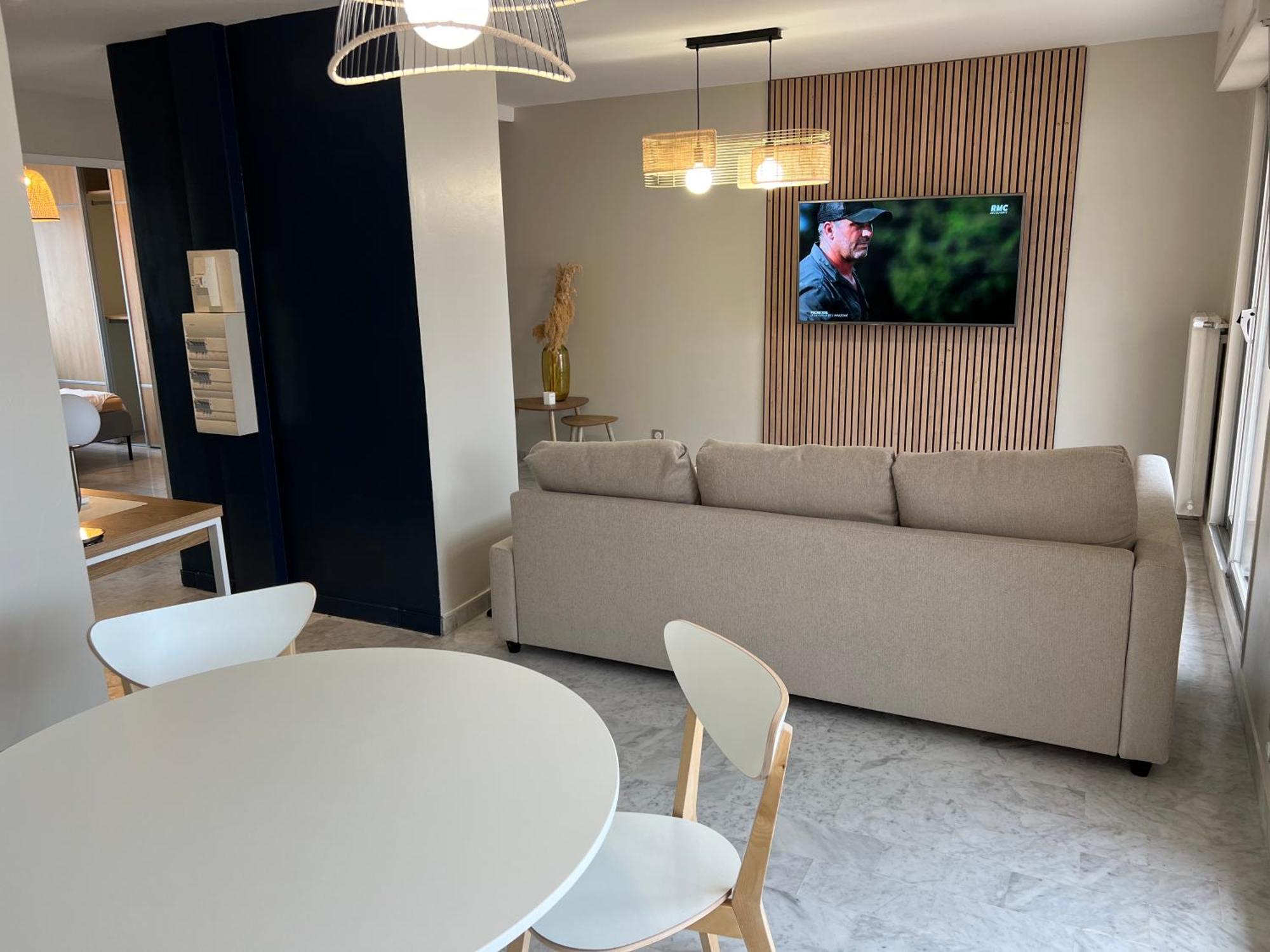Superbe Appartement Vue Sur Mer 尼斯 外观 照片